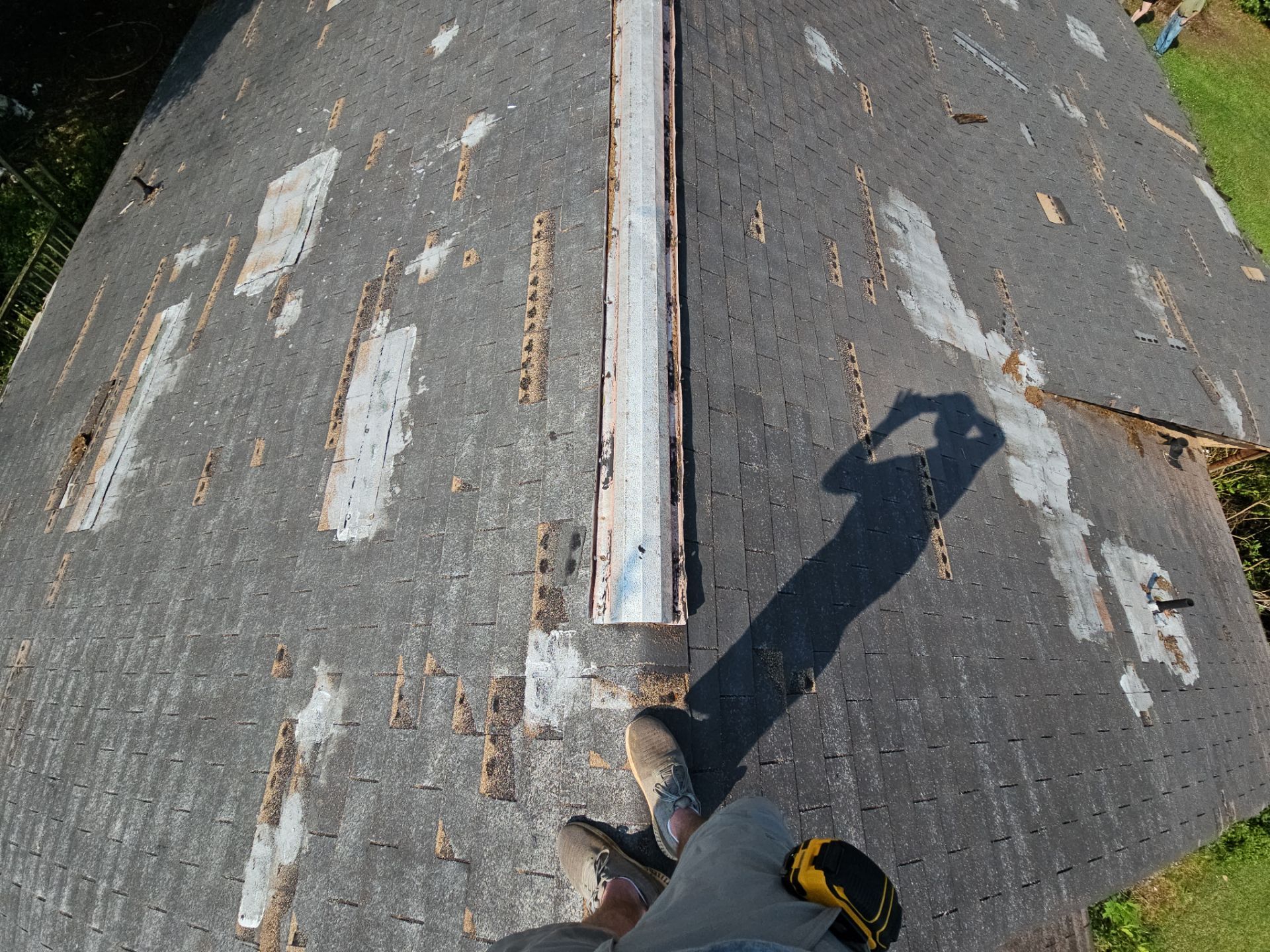 Syler roofing job by BROCK BUILDERS 