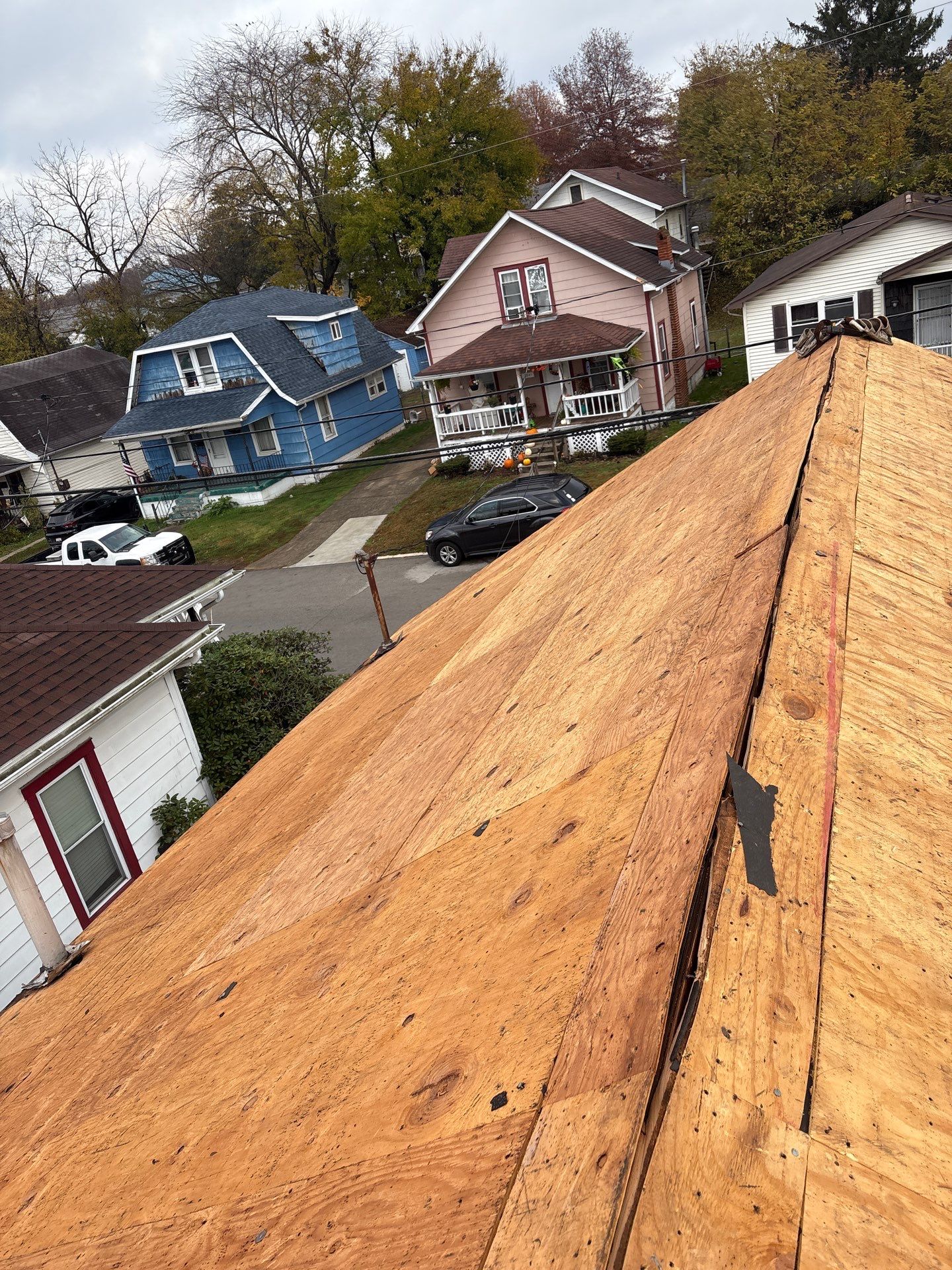 Residential Roofing Installation using GAF Timberline HDZ Oyster Grey by Rainstoppers Roofing
