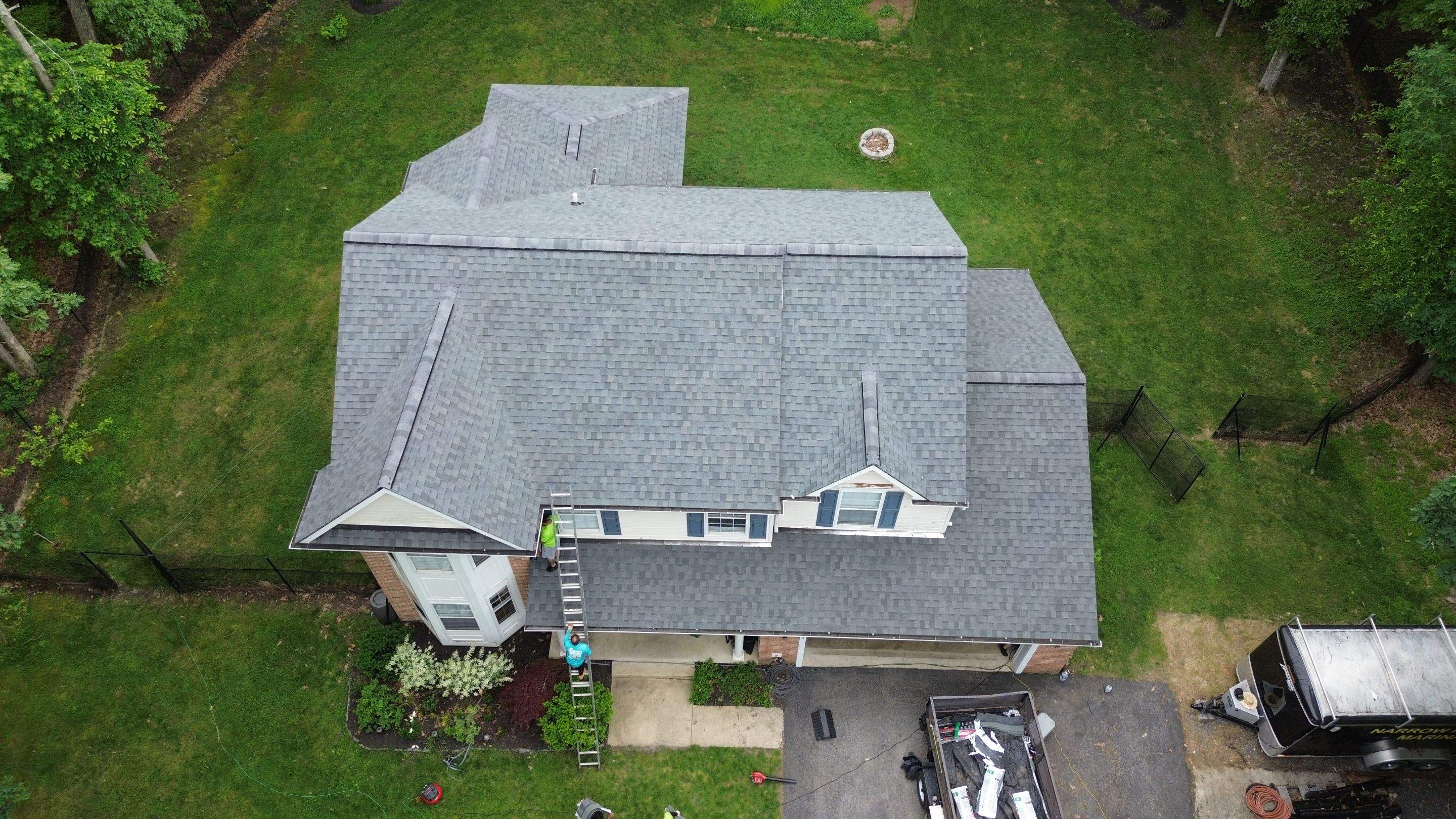 Residential Roofing Installation using TAMKO TITAN - THUNDERSTORM GRAY by Storm Ready Exteriors