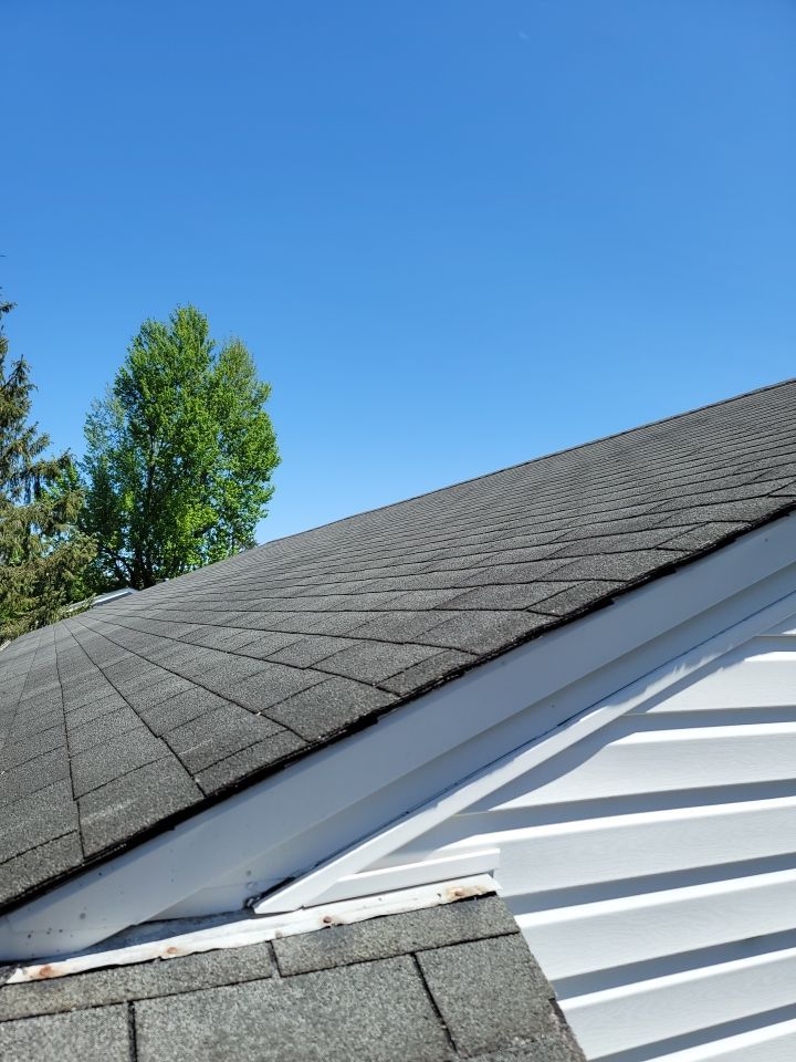 ATLAS PINNACLE COLOR: SUMMER STORM DRIP EDGE: WHITE by Eagle Eye Roofing