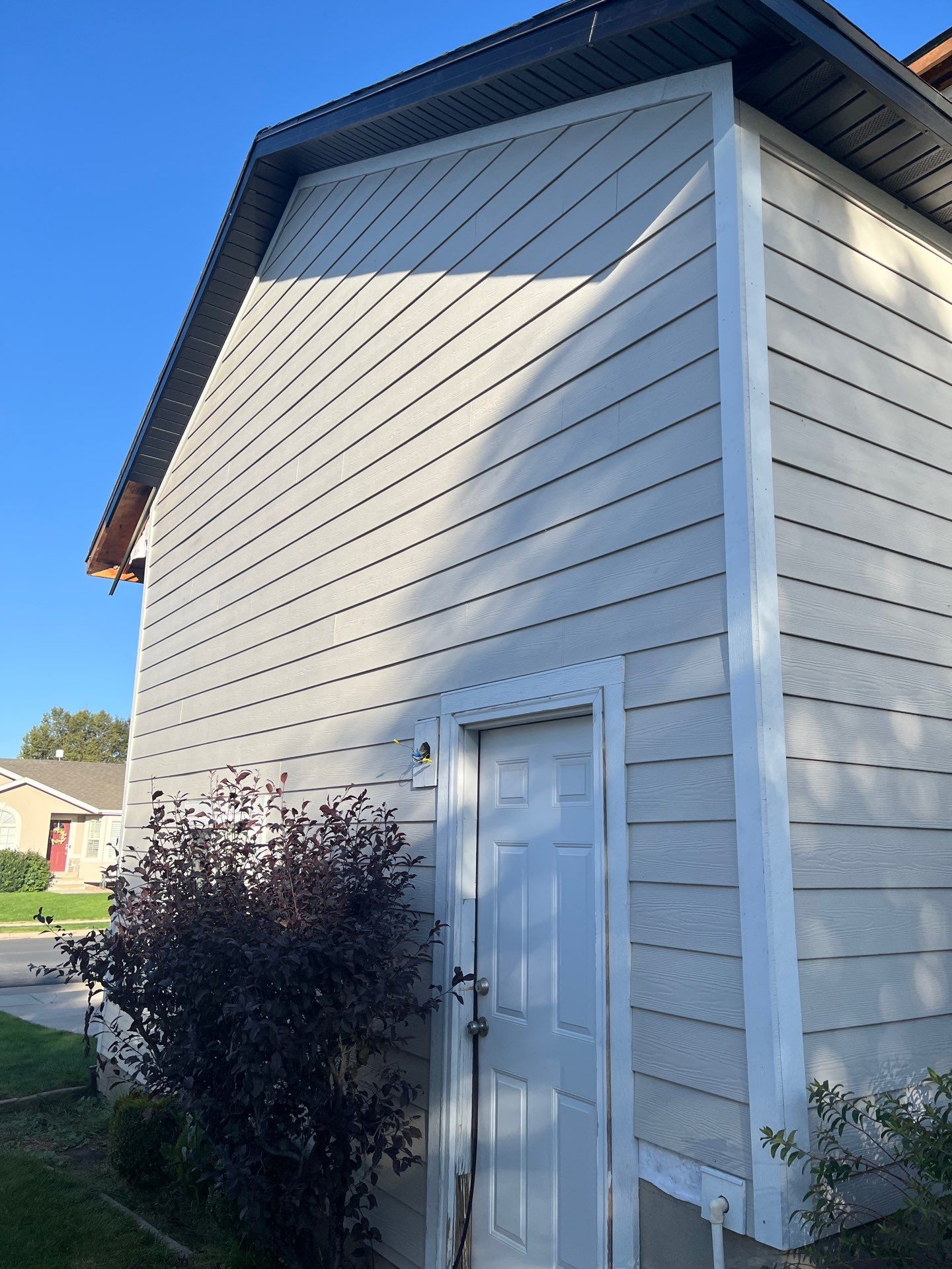 Farmington | Stucco/Vinyl Demo & Hardie Conversion | Cobble Stone & Black by Ideal Siding Utah