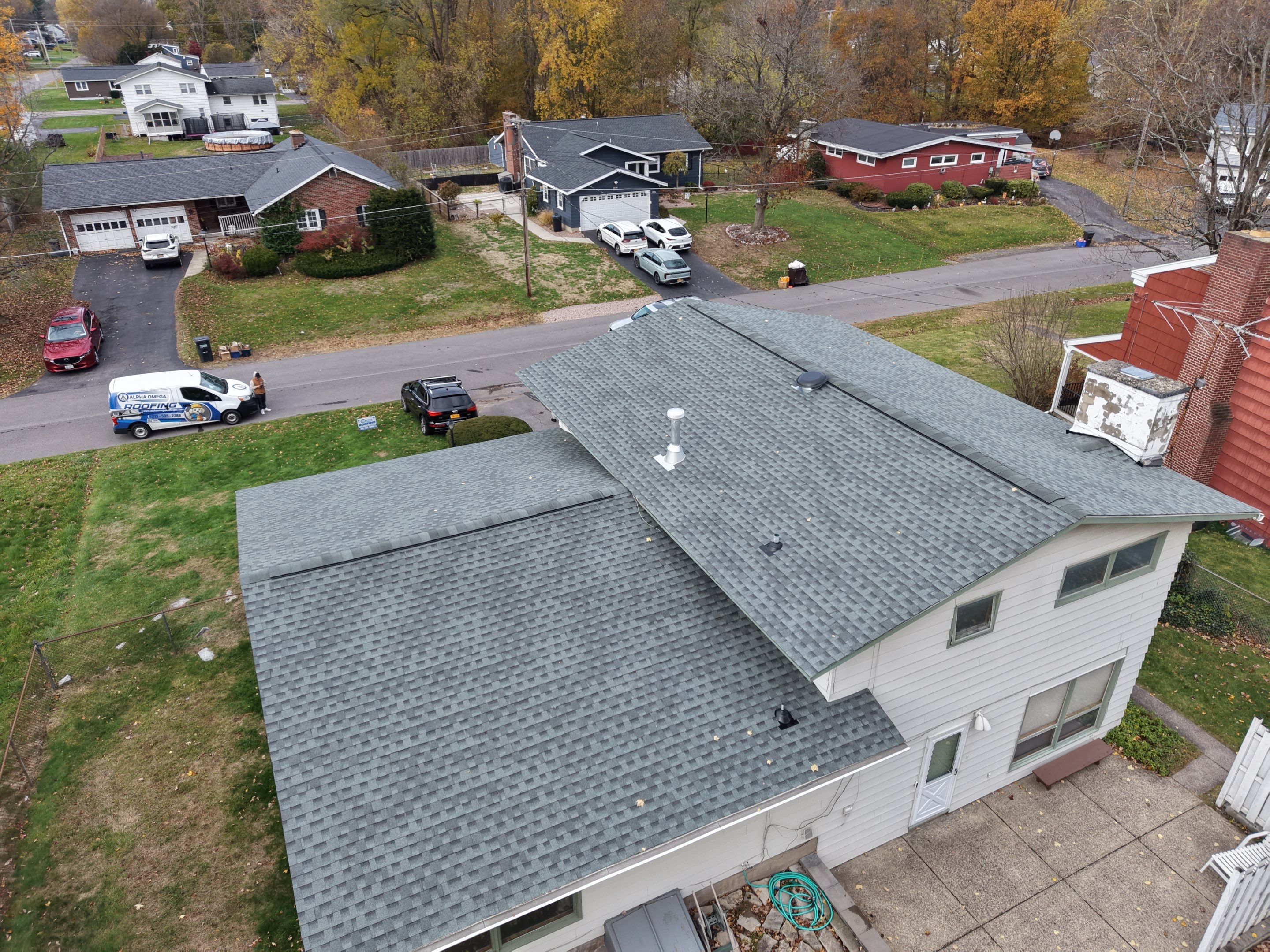 🏠✨ Full Roof Replacement Completed in Syracuse, NY! 🔨 by Alpha Omega Roofing LLC