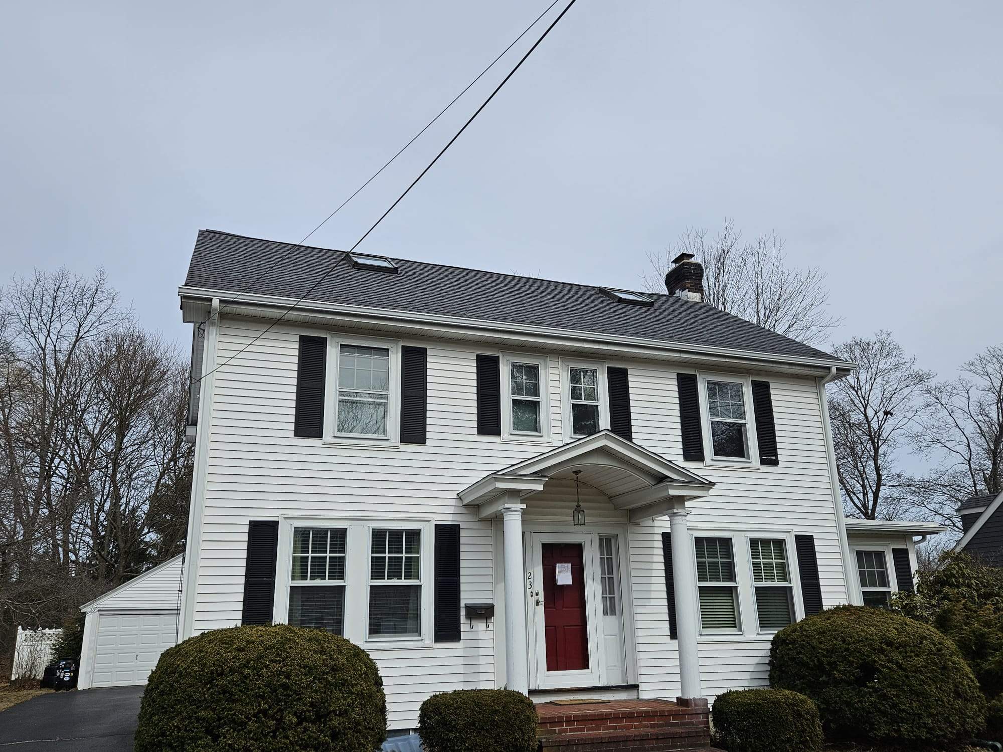 Full Strip & Re-Roof in Andover, MA – Architectural Black Shingles by JOHNNYS PRO