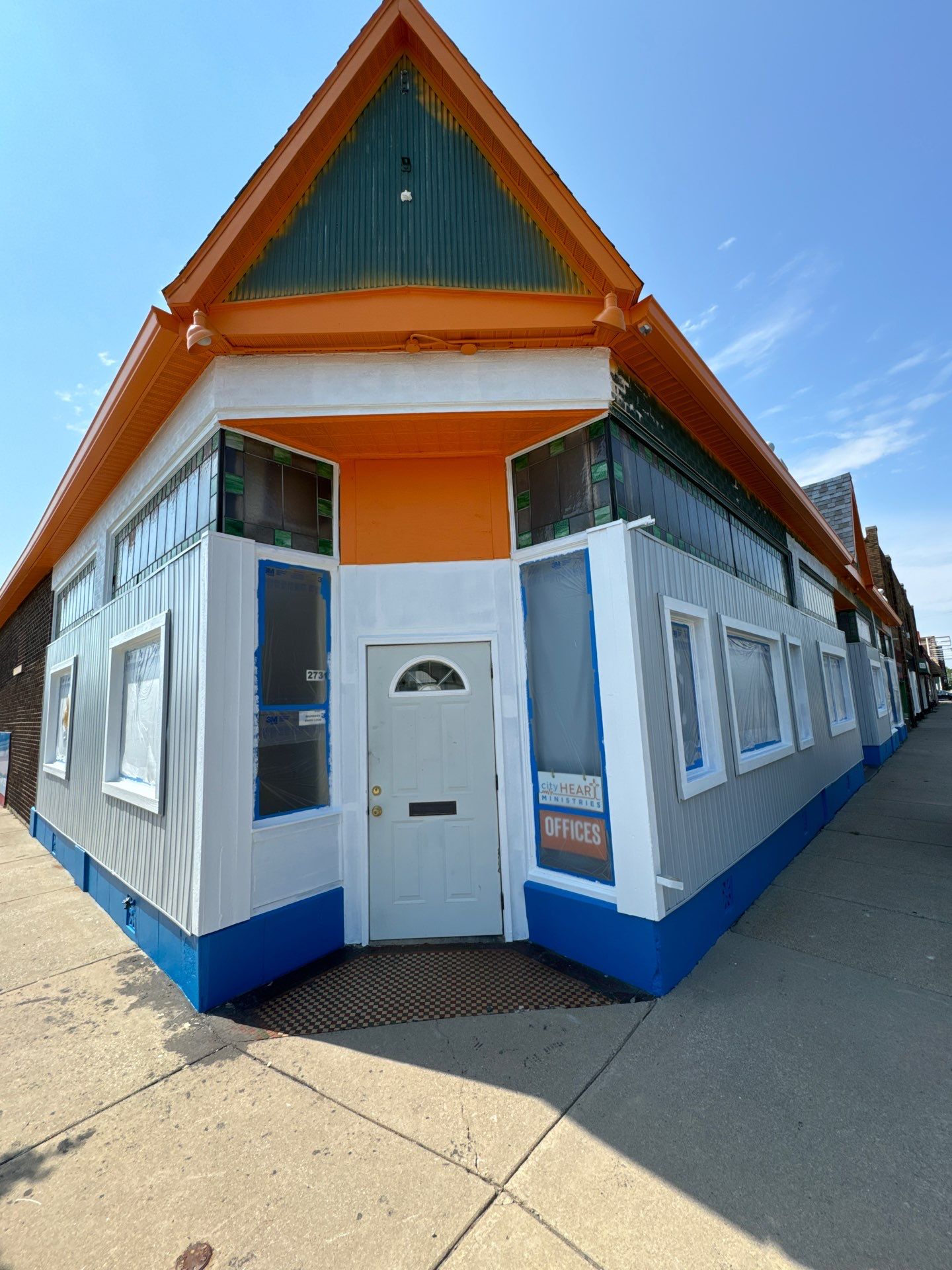 Exterior color change and Epoxy floor. by Gordon Painting