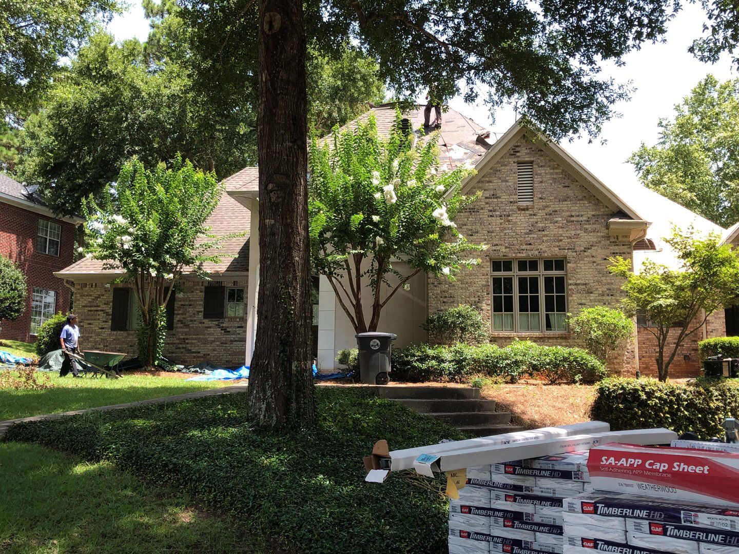 Residential Roofing Repair using Roof Replacement by American Roofing & Construction LLC