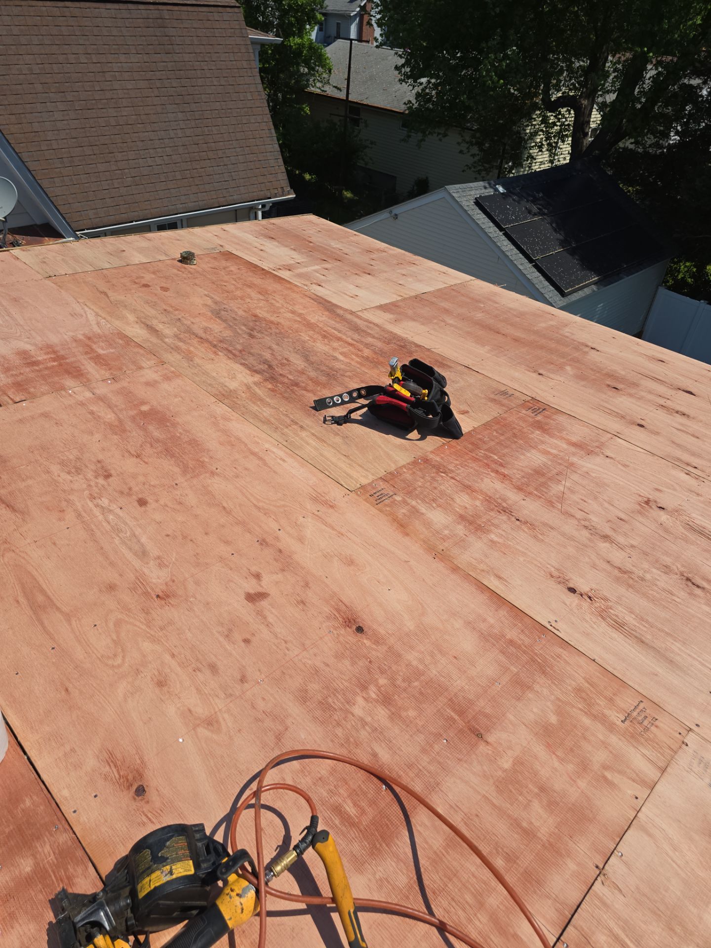 Residential Roof Replacement With Owens Corning Shingles in Stratford, CT by A Plus Exterior