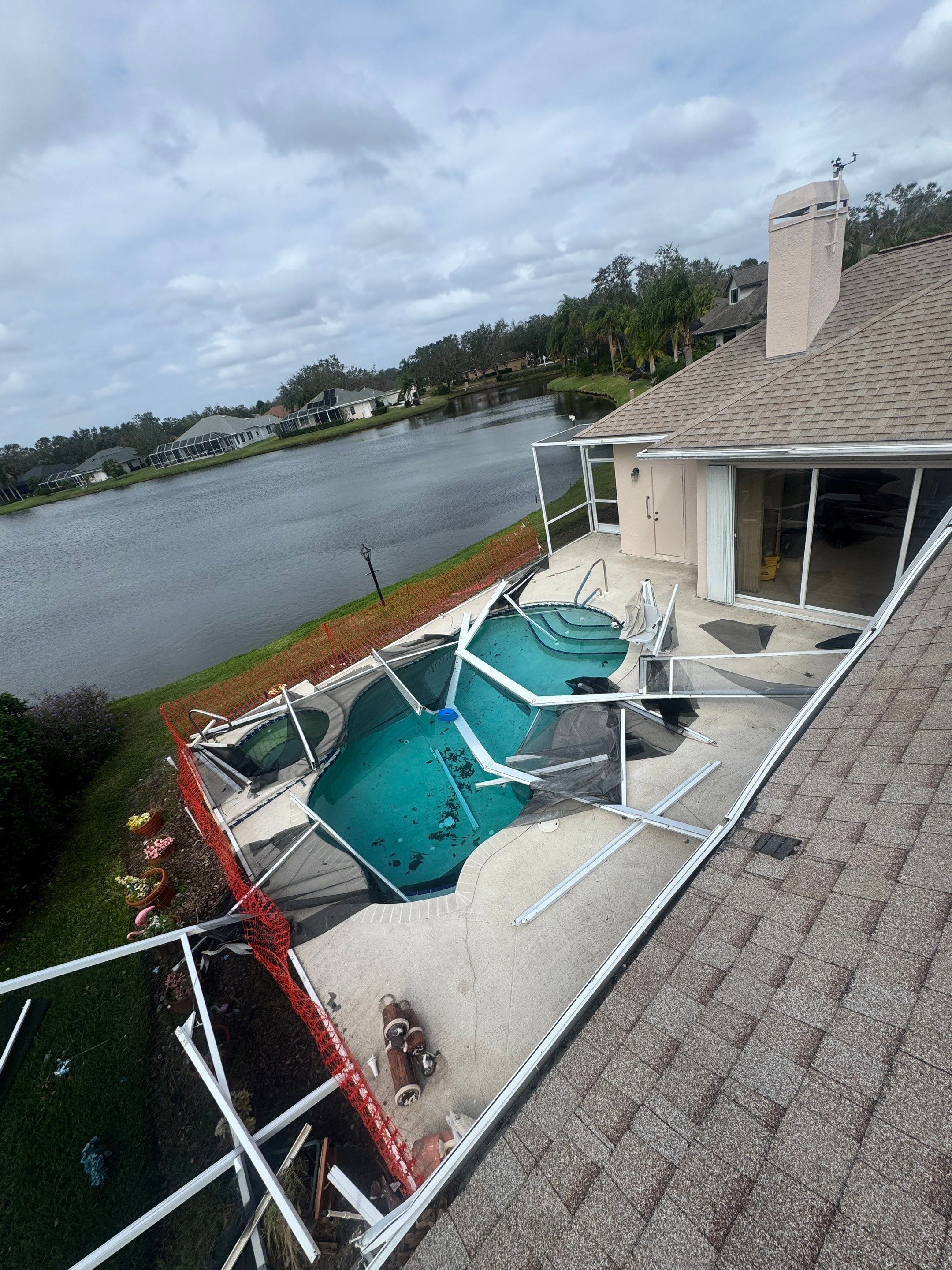 Hurricane Damage Claim in Lakewood Ranch by FLAPA & KeyStone