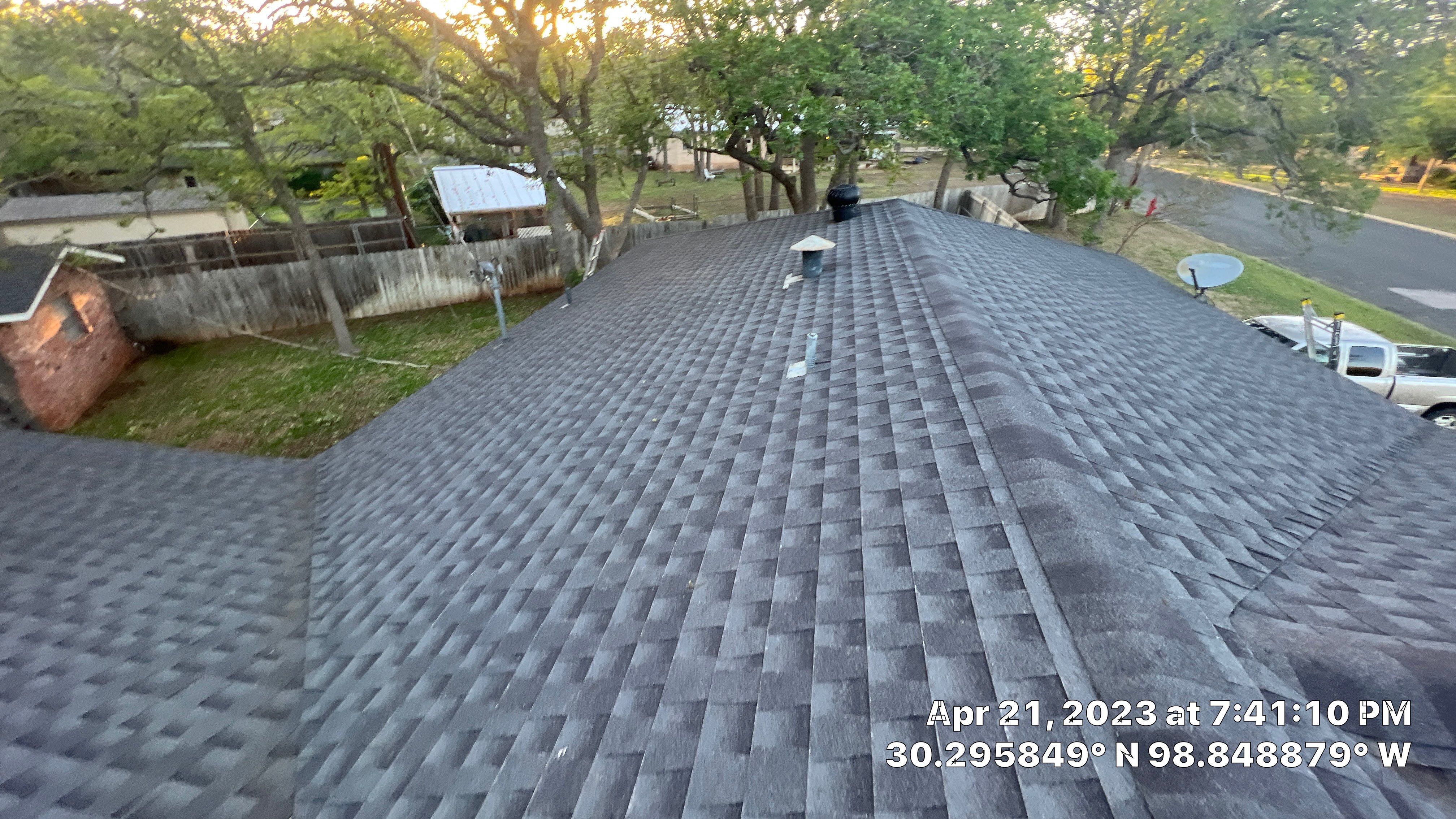 Complete Roofing Replacement With Malarkey Vista Shingles in Fredericksburg by Caliber Restoration LLC