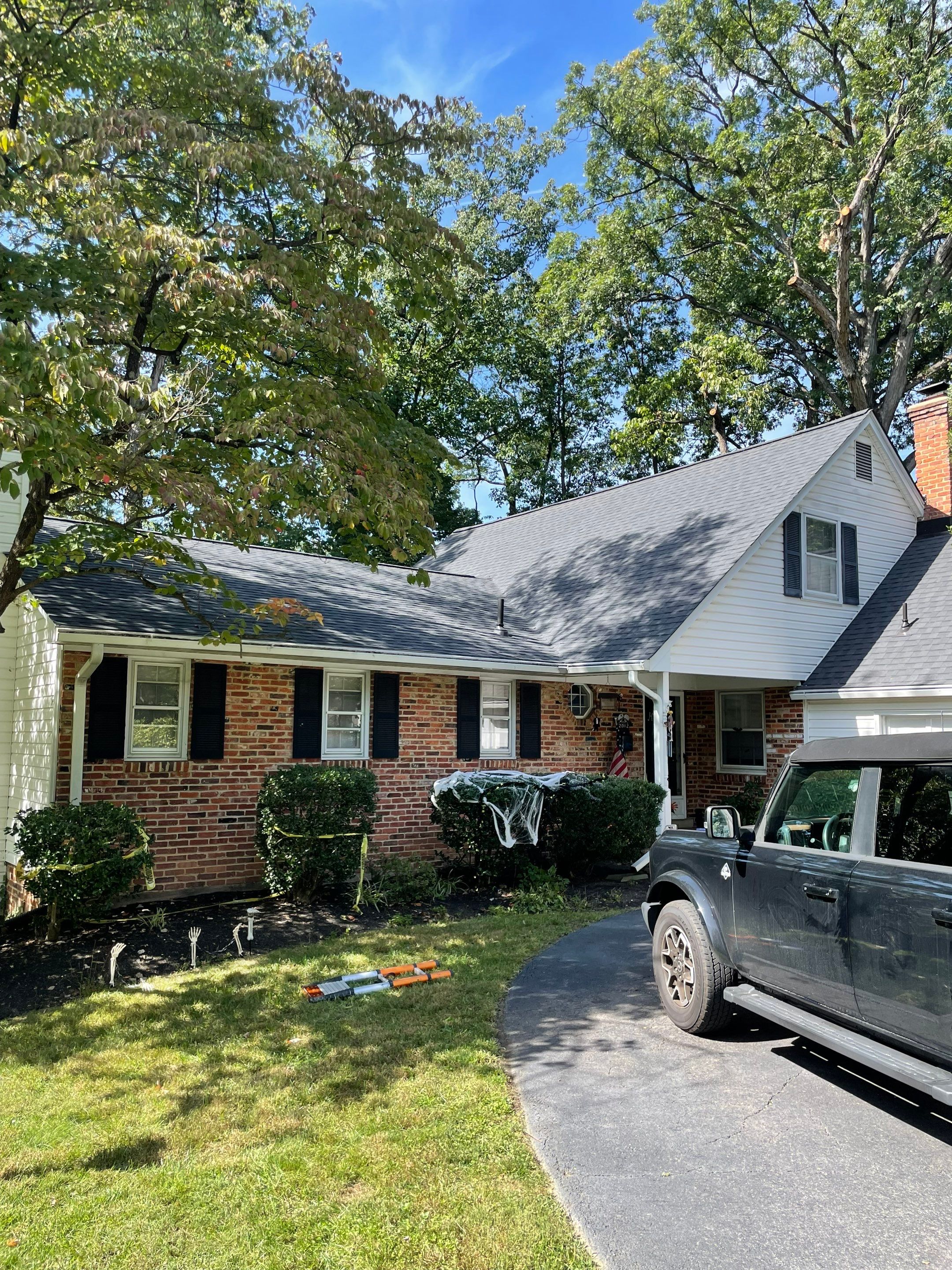 Falls Church: Residential Roof Replacement with CertainTeed Landmark in Moire Black  by RM Banning, Inc.