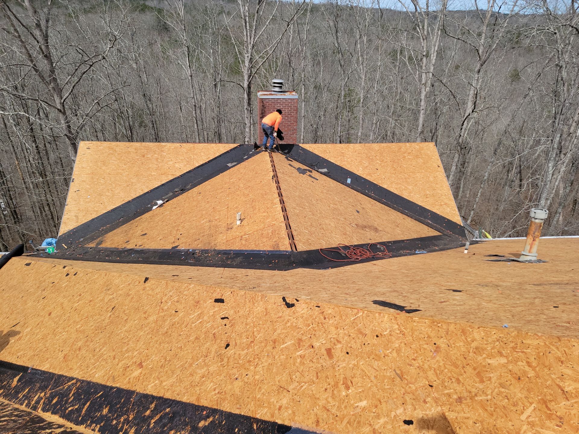 Residential Roofing Installation using Owens Corning by Inspector Roofing and Restoration