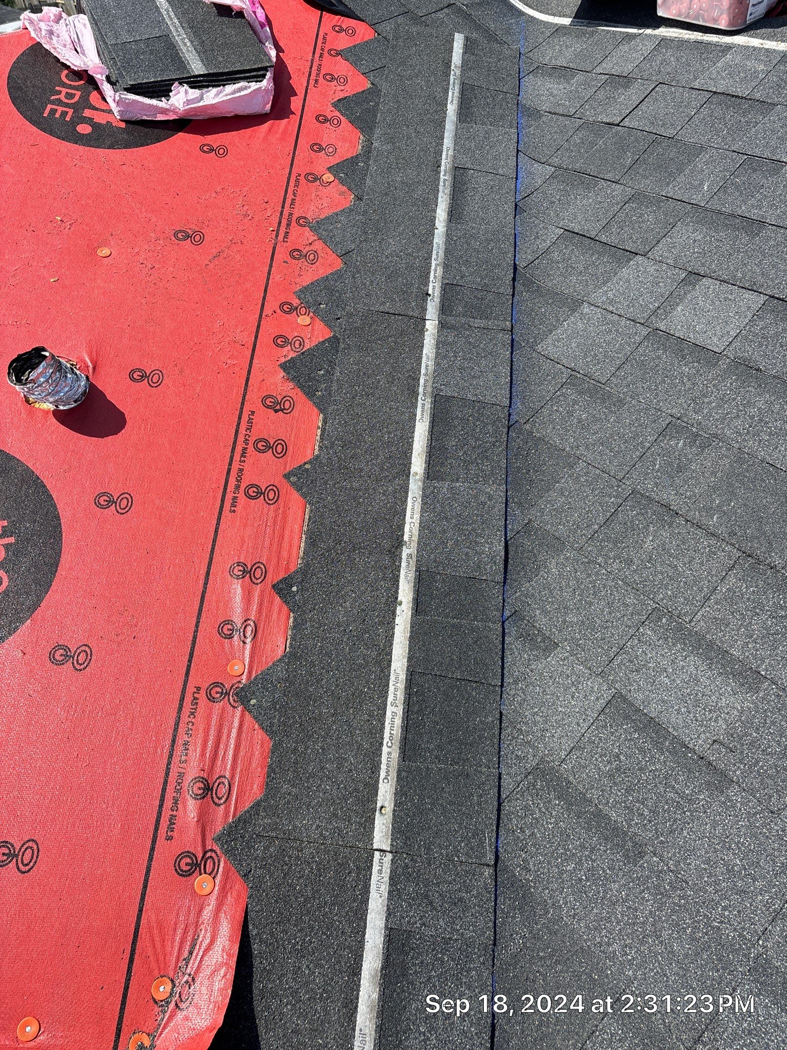 Houston Reroof Project Post Hurricane Beryl by Berry Good Roofing