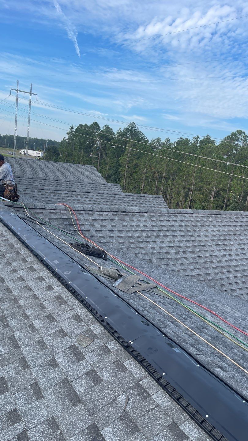 Commercial Roofing Installation using Roof Replacement by American Roofing & Construction LLC