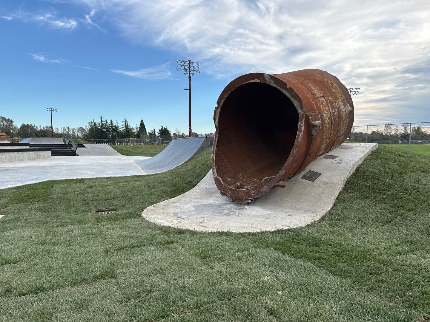 Metalworks Skatepark Construction by Janicki General Contracting