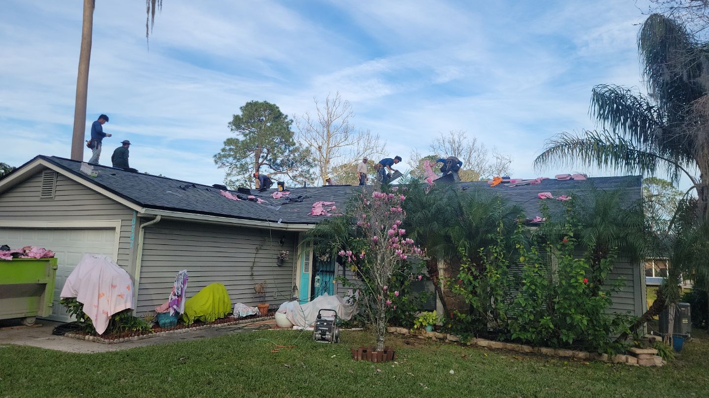 Residential Roofing Installation using Owens Corning TruDefinition Duration Shingles by Galaxy Builders, Inc.