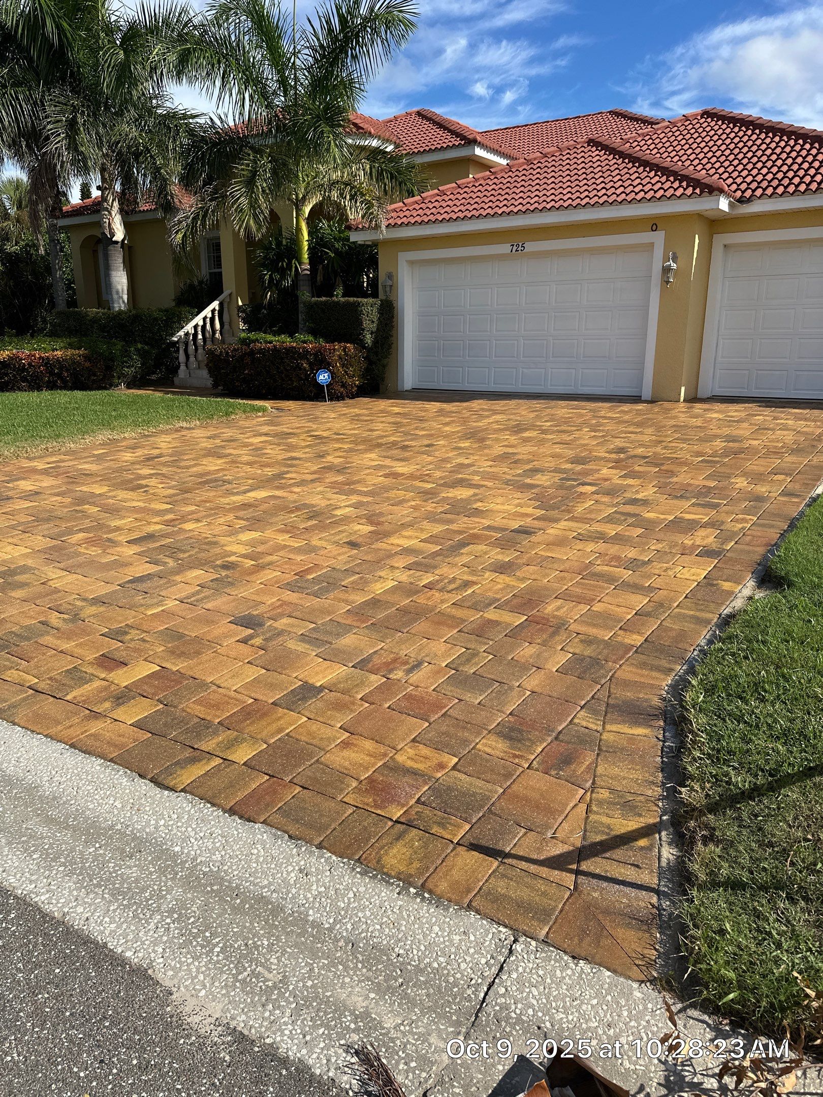 Driveway and Pool Deck Paver Restoration in Apollo Beach by Supreme Paver Experts