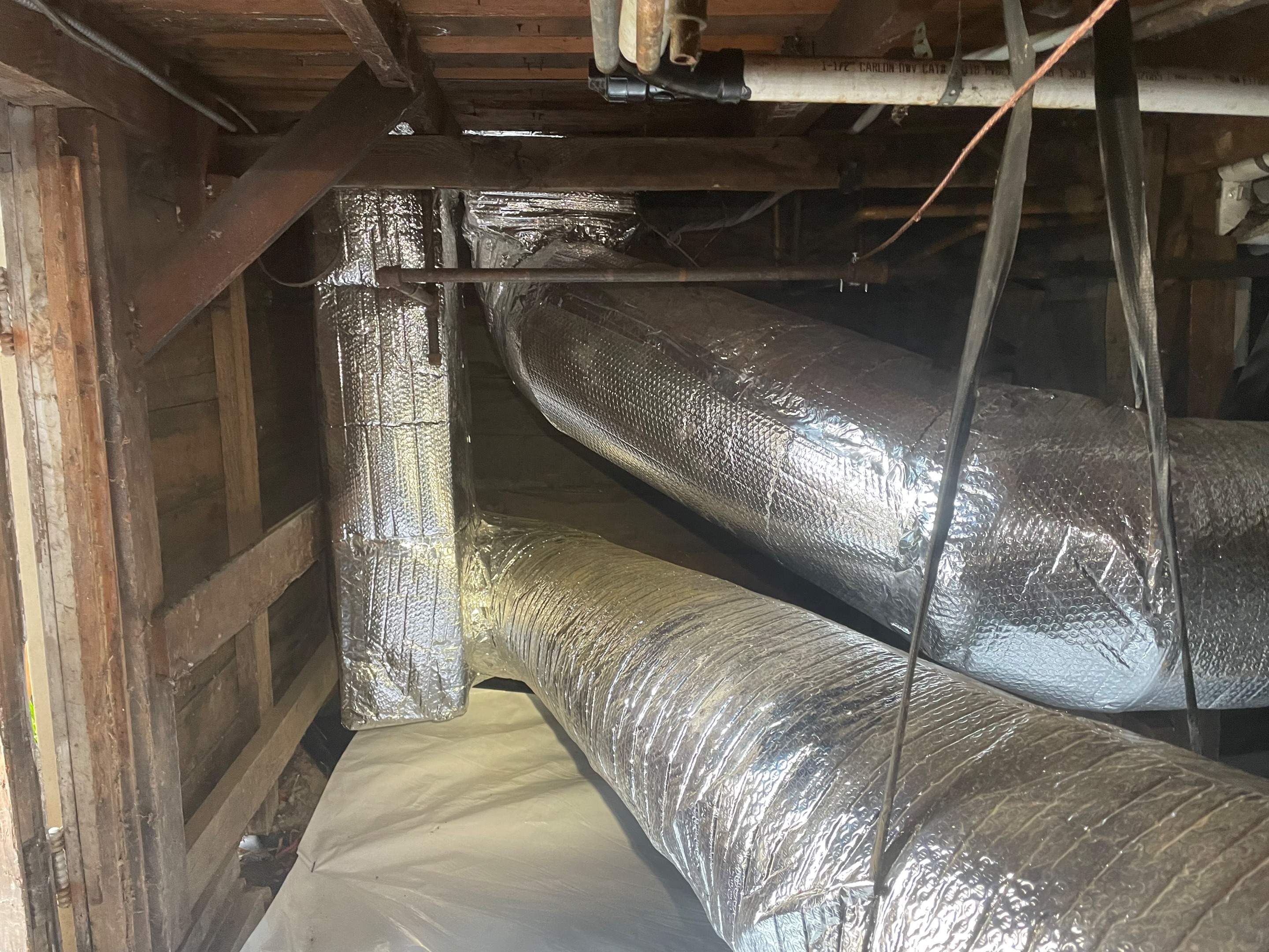 Crawlspace Transformation by Hausmeister Home Services INC
