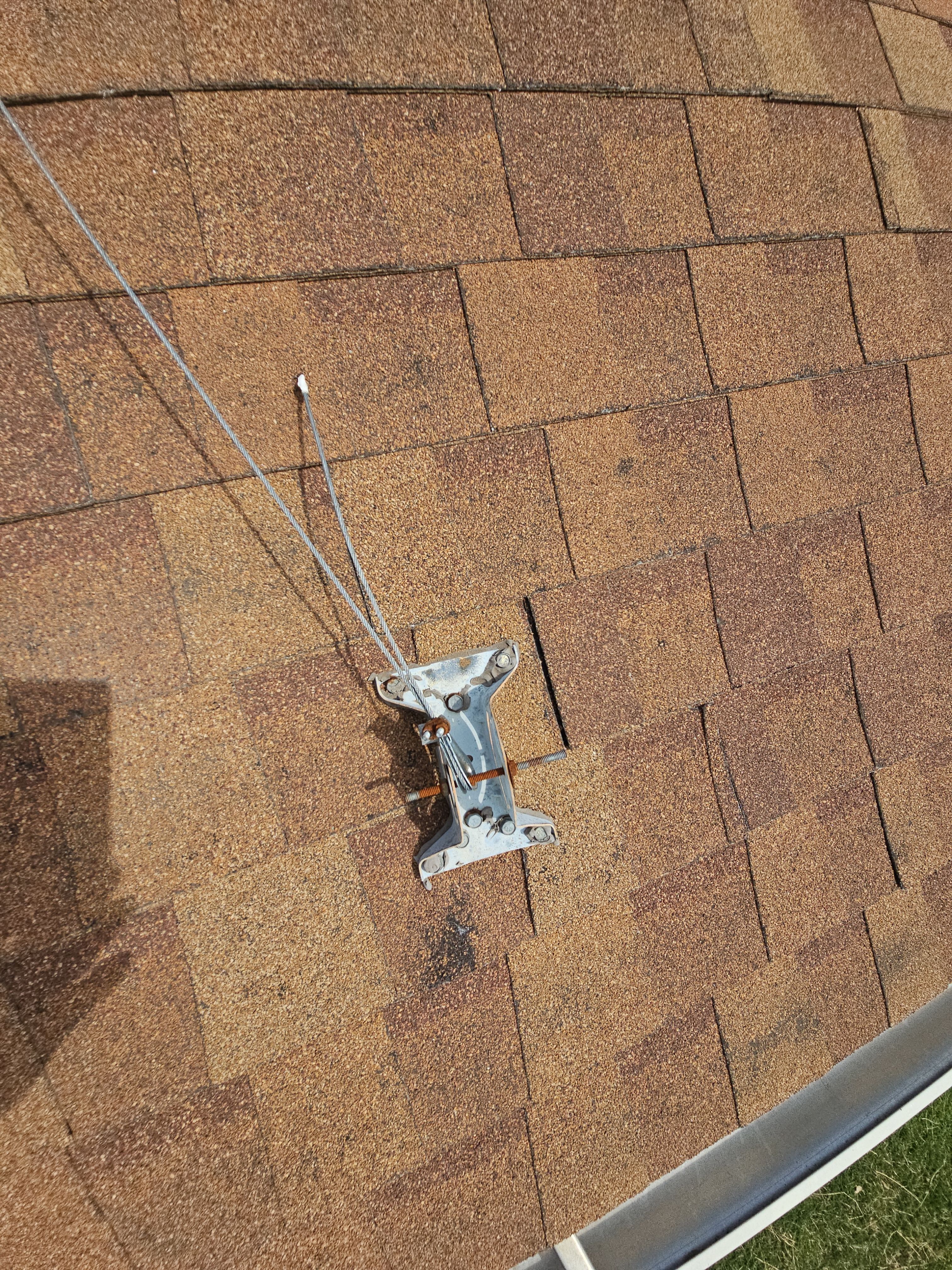 "Full Roof Replacement Due to Hail and Water Damage – Before & After" by road roofing llc