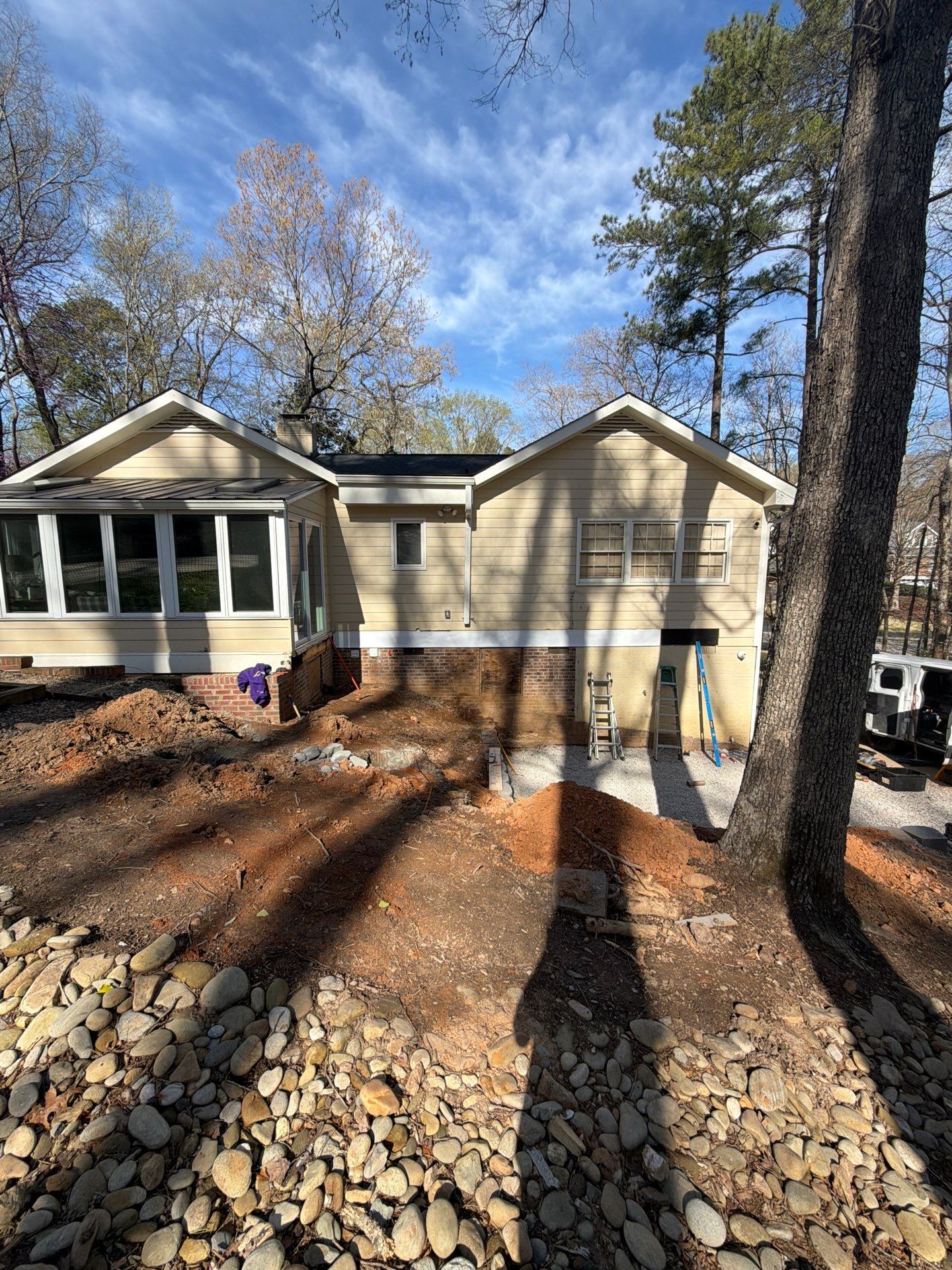 New Deck Construction & Site Improvements by Billy Weatherspoon Contractor