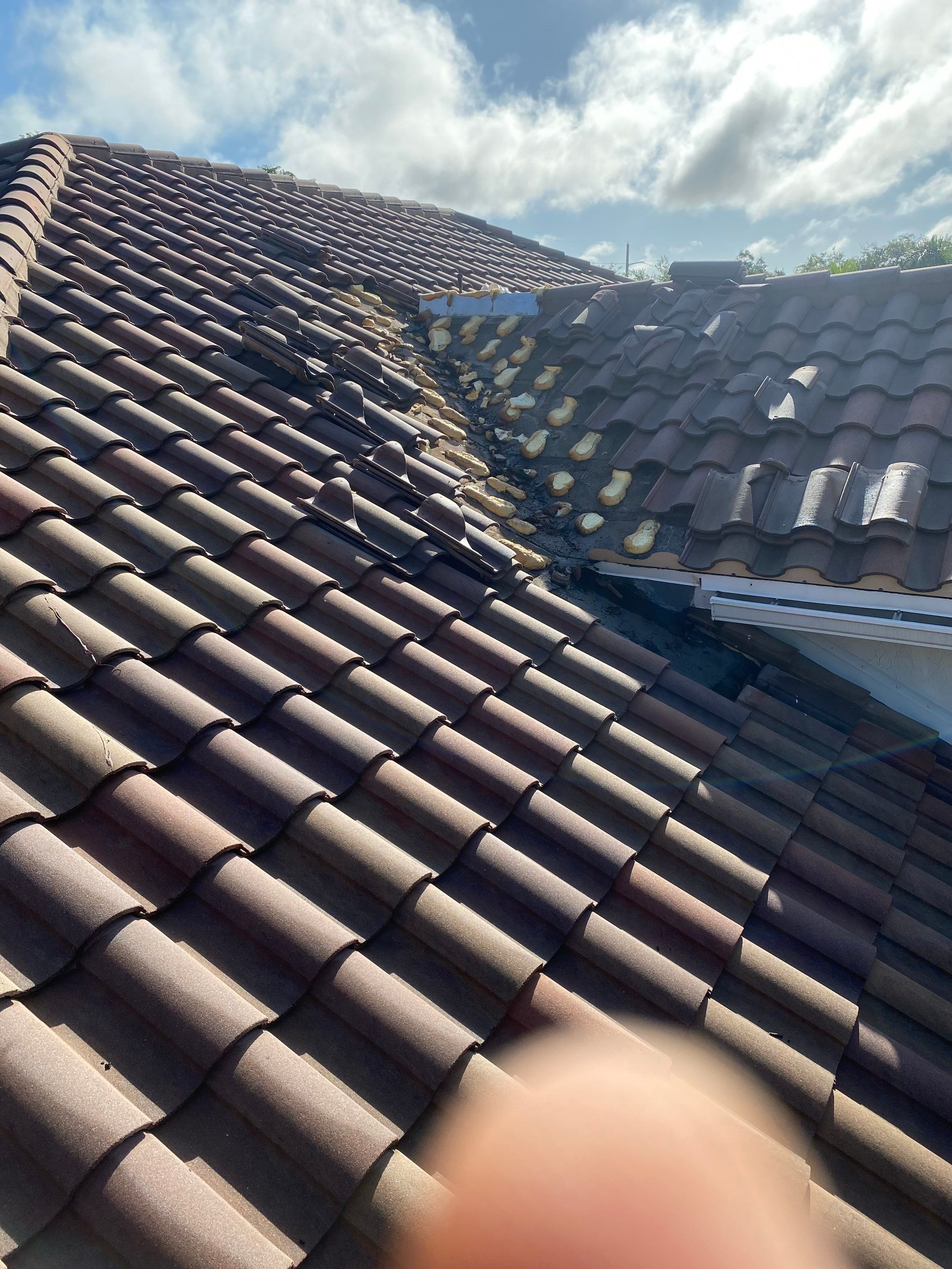 Tile Valley Removal and Replacement  by First Due Roofing