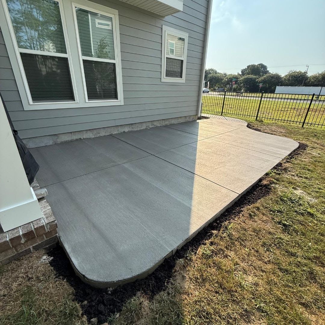 Project in Virginia Beach by Sam The Concrete Man Virginia Beach