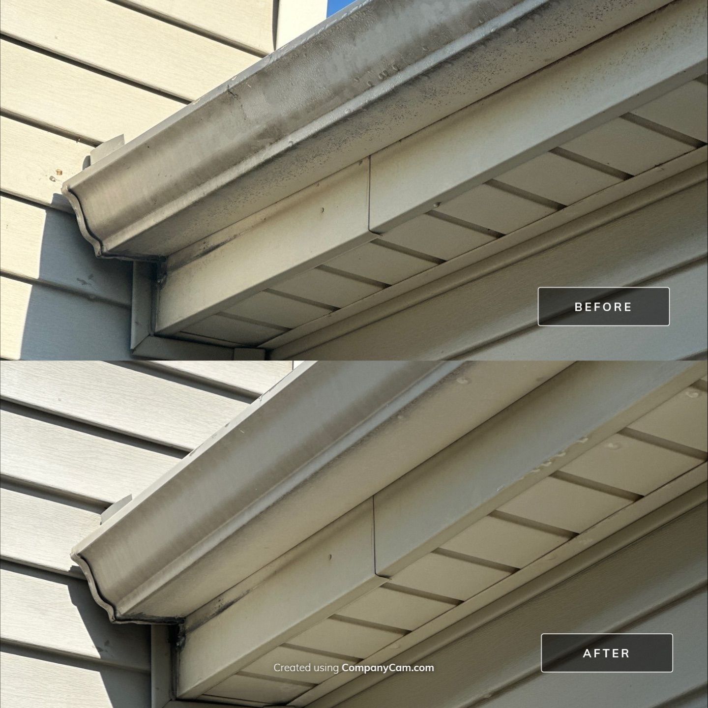 Project in Round Lake by Simmons Power & Soft Washing