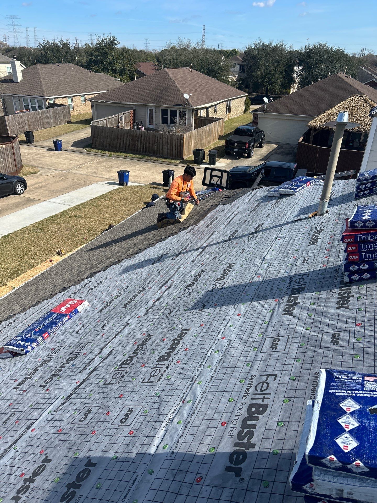 Roof Replacement in League City TX by Roof Repair Company