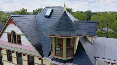 Tesla Solar Roof using SPAN smart electrical panel