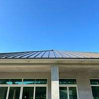 24ga 1.5" Mechanical Seam Medium Bronze  by Total Roofing System The Metal Roof Experts