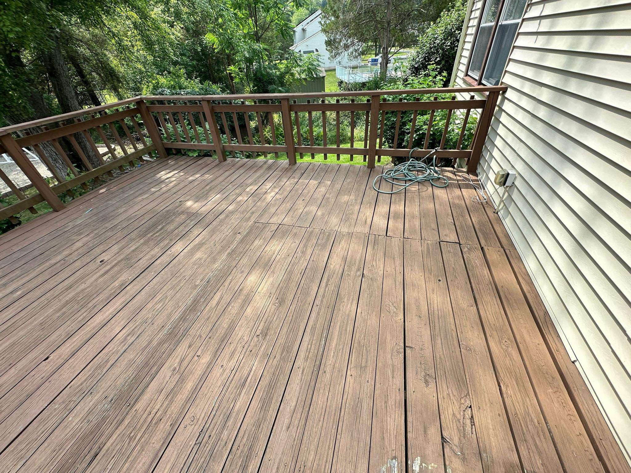 Deck Repair using Wood by Home Concepts Construction