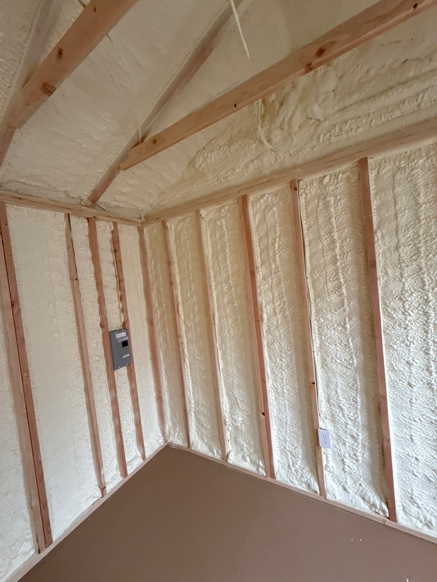 Project in Bunker Hill by HomeGuard Foam and Foundation