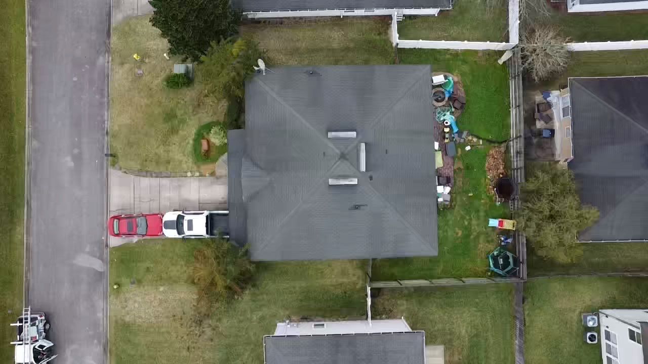 Residential Roofing Installation using Owens Corning TruDefinition Duration Shingles by Galaxy Builders, Inc.