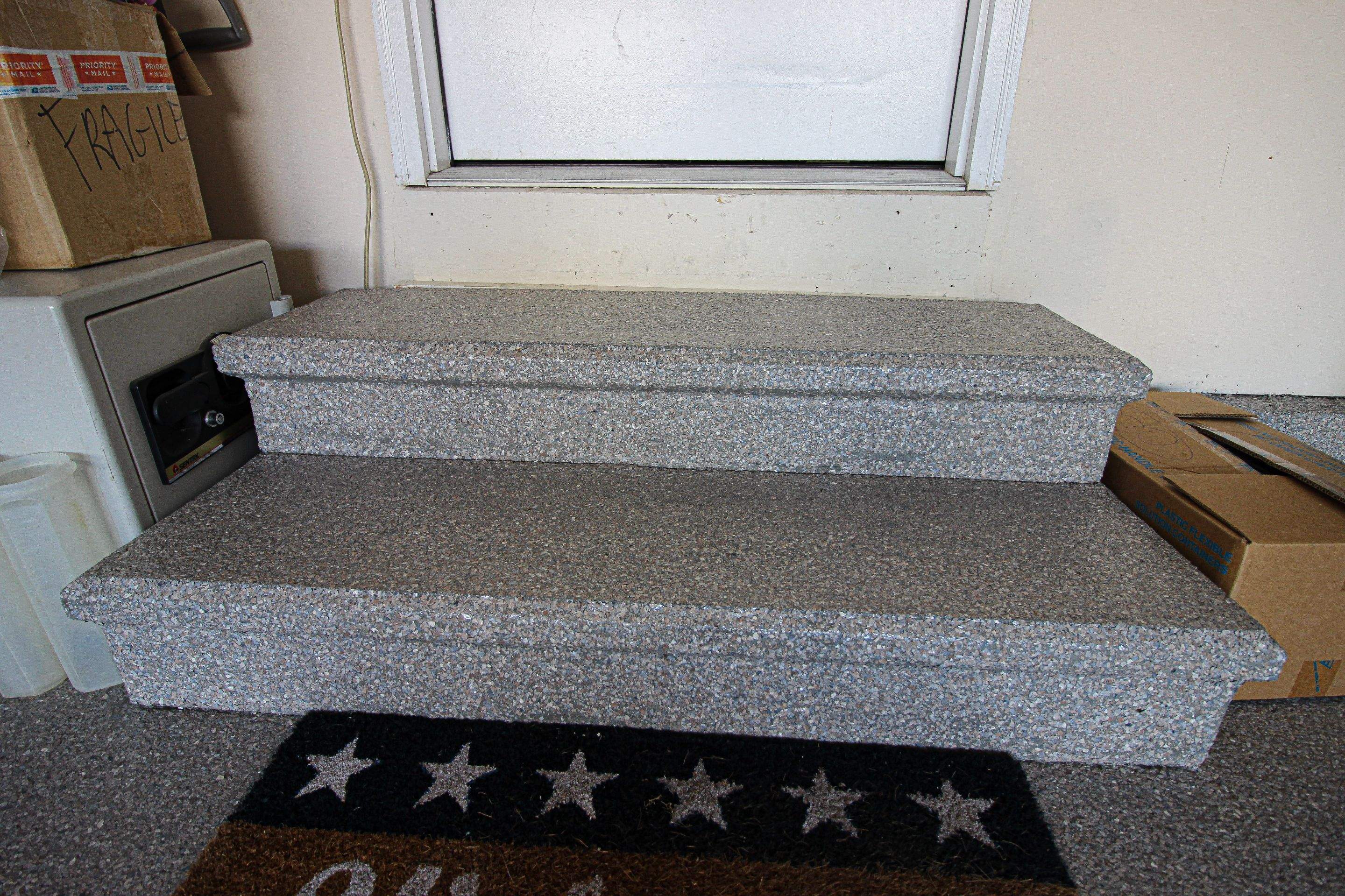 Garage Floor using Fieldstone by Your1DayFloor.com