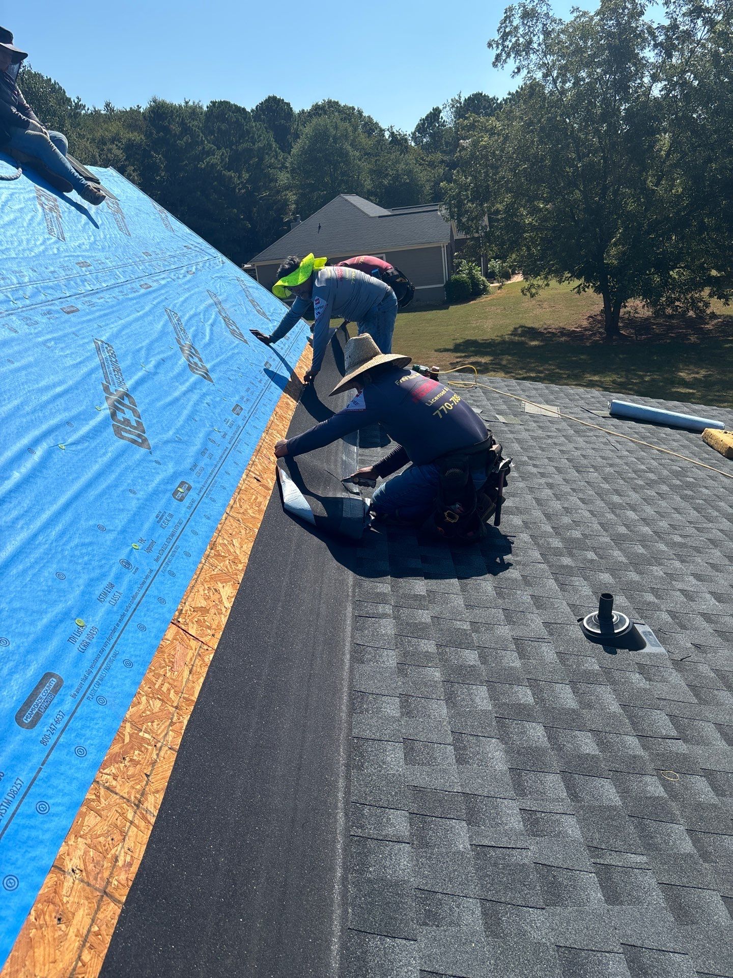 Half roof replacement  by Deerfield Roofing LLC