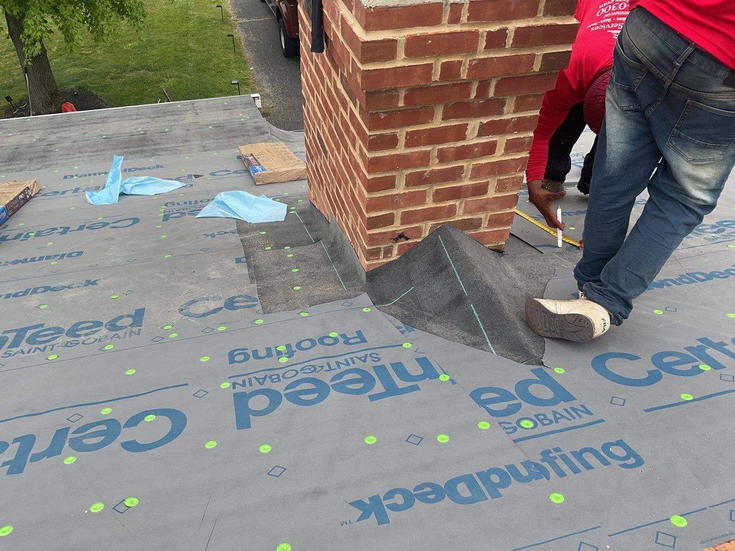 Residential Roofing Installation using CertainTeed Shingles by Alpha Design Services