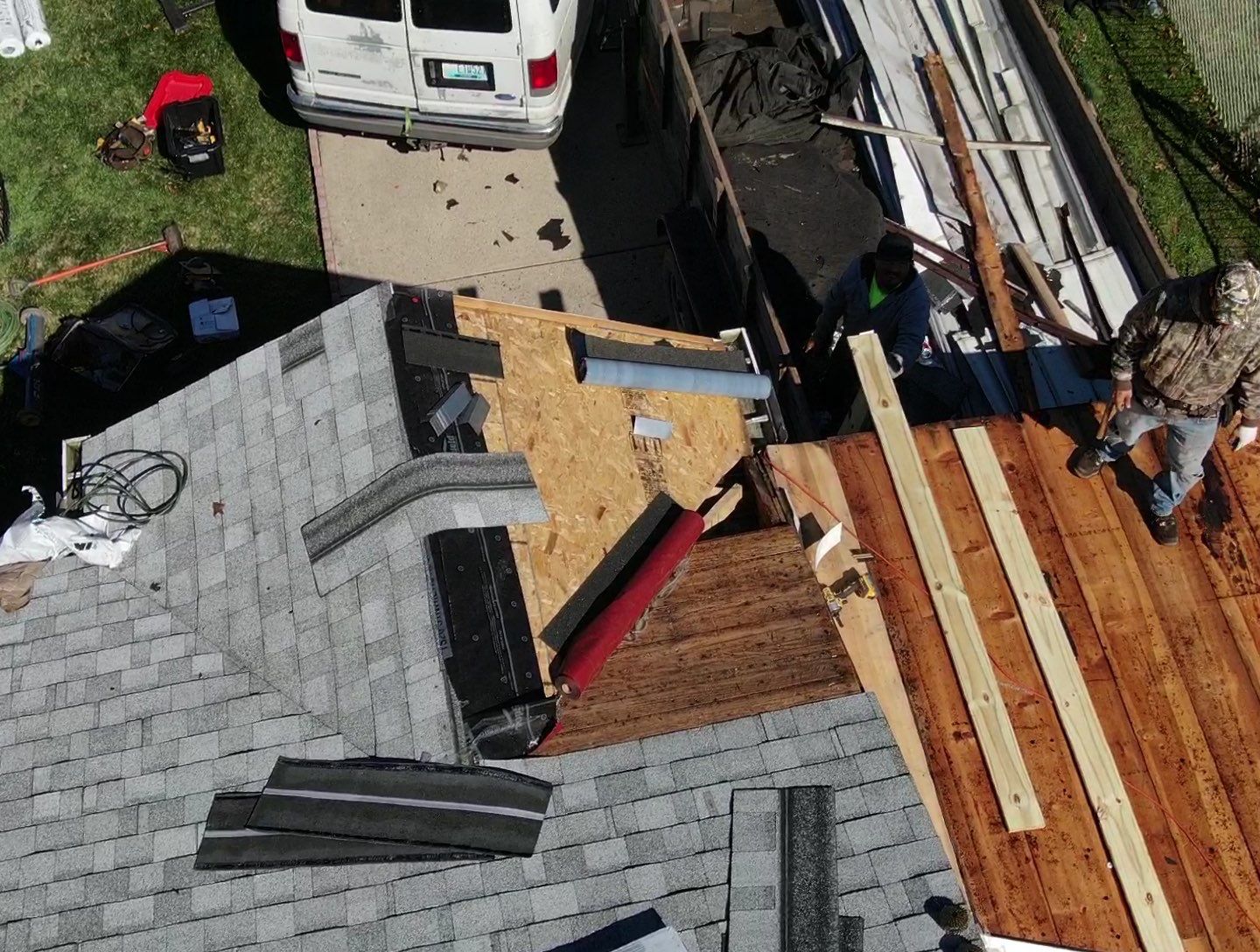 Residential Roofing Installation using Performance Shingles by Mr. Roofer