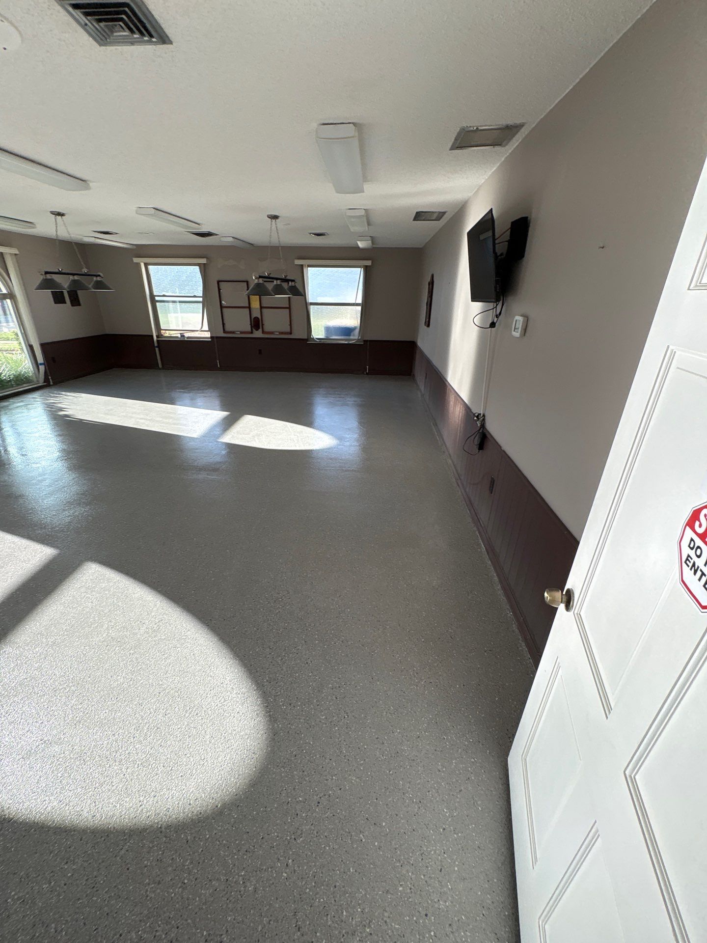 Multi-Area Commercial Floor Coating Installation in Clearwater by Performance Floors & Coating