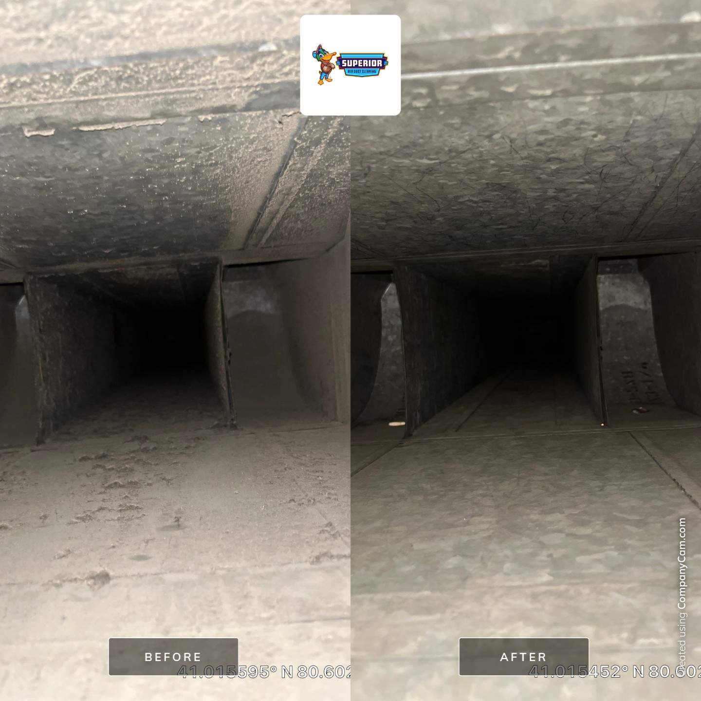 Air Duct Cleaning With a Vacuum Truck in Youngstown, OH by Superior Air Duct Cleaning