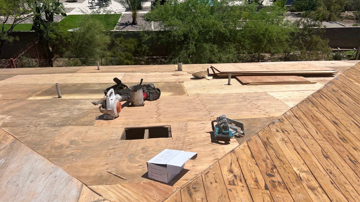Light Stone Exposed Fastener by Reimagine Roofing