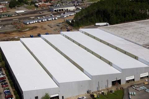 409,050 Sq Ft - Metal Roof Restoration Pensacola, FL by Southern Roof Solutions