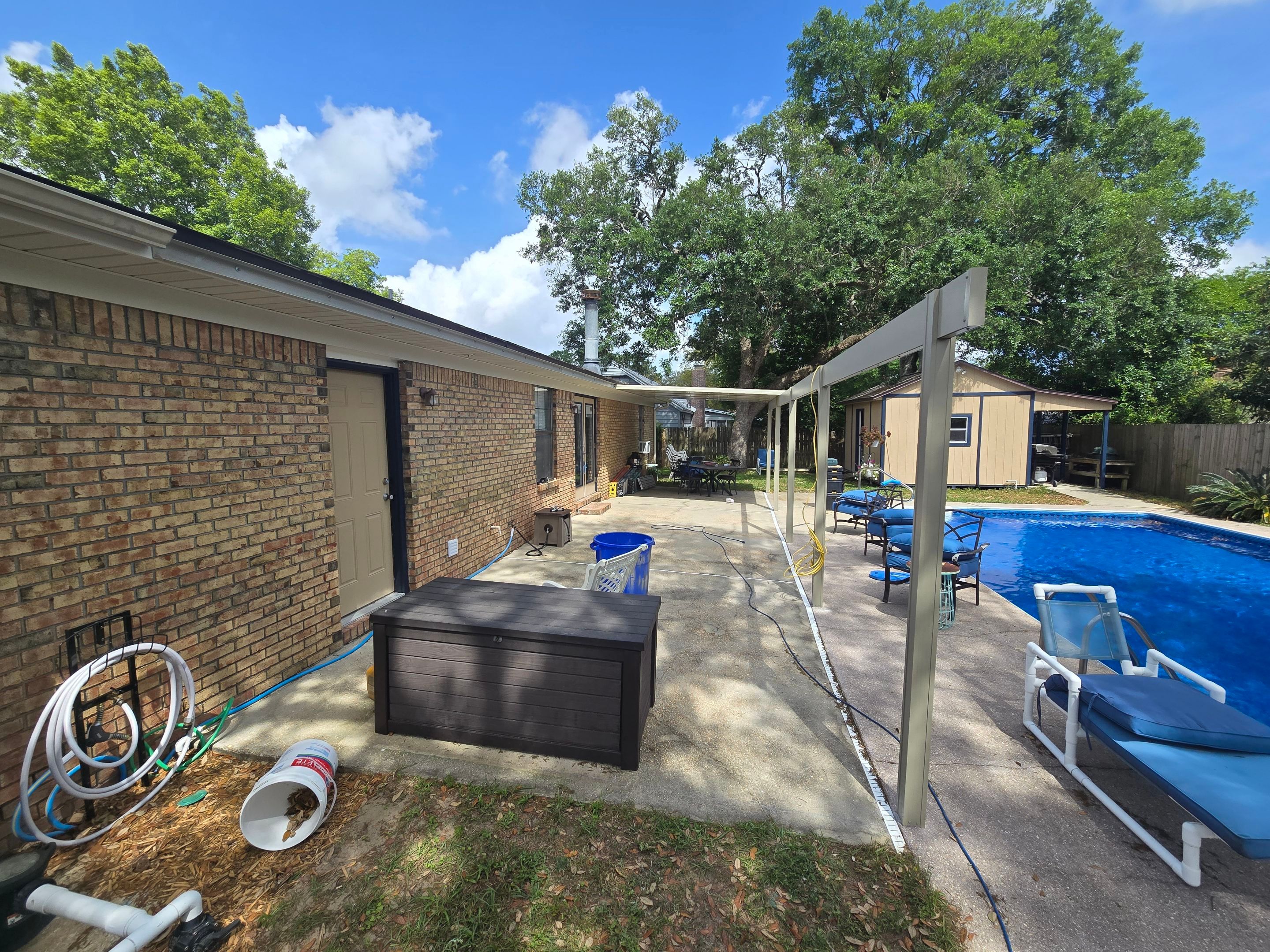 Poolside Patio Cover by Titan Sunrooms
