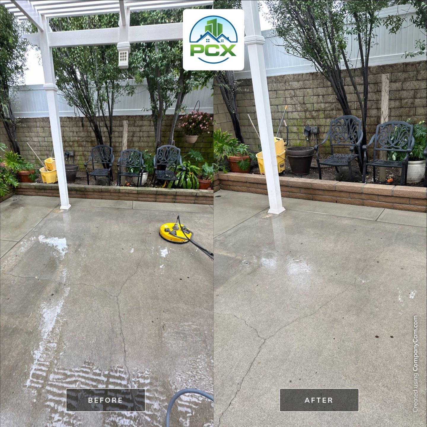 House Wash and concrete cleaning in Fountain Valley by Property Cleaning Experts, LLC