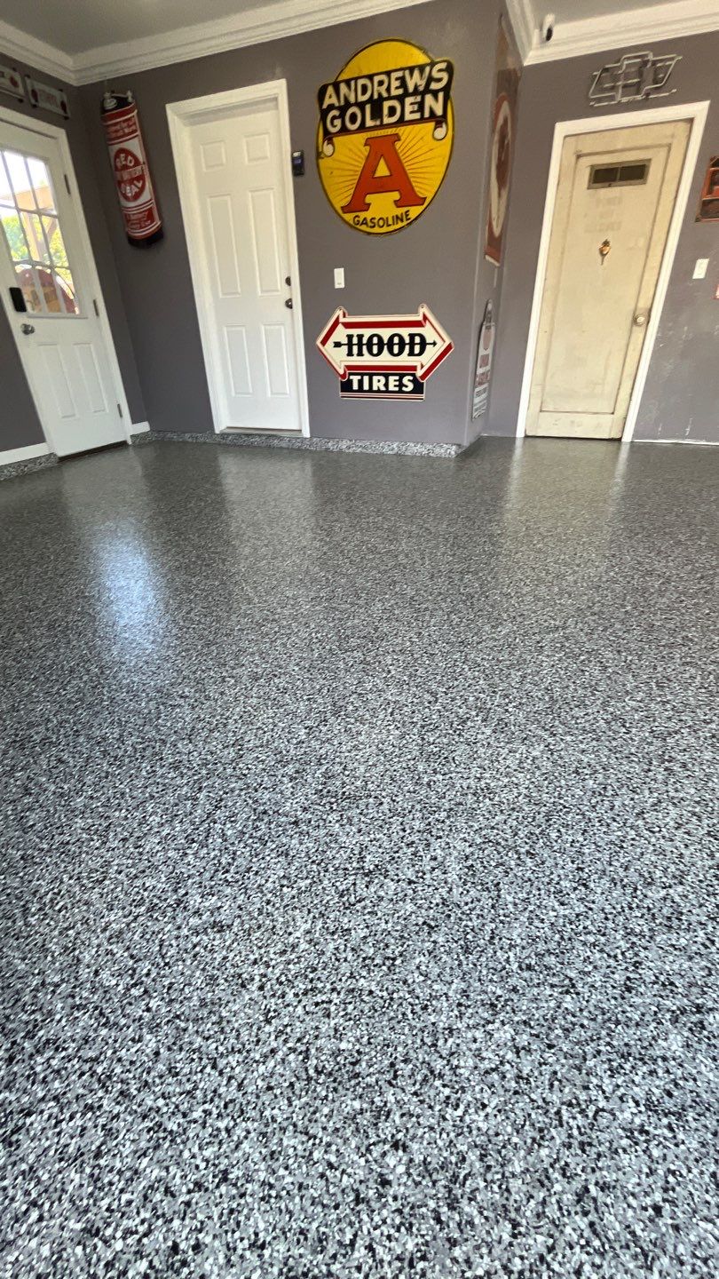 Garage Concrete Coating in Modesto by Lancaster Painting