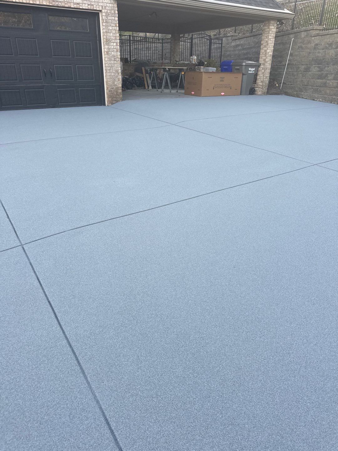 Steep Driveway Project in Sarver by Floors in a Day, Inc