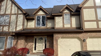 Completed gutter protection installation in Naperville, IL 60565