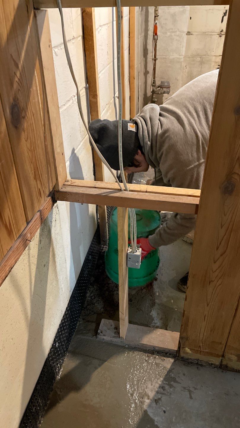 Golden Valley Drain Tile by Waterproofing Northeast