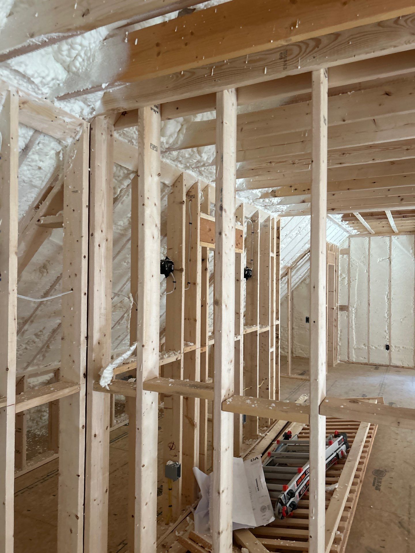 High-Performance Spray Foam Insulation for New Home in Kingston by NYS Foam & Energy