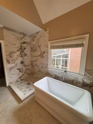 Master bathroom renovation