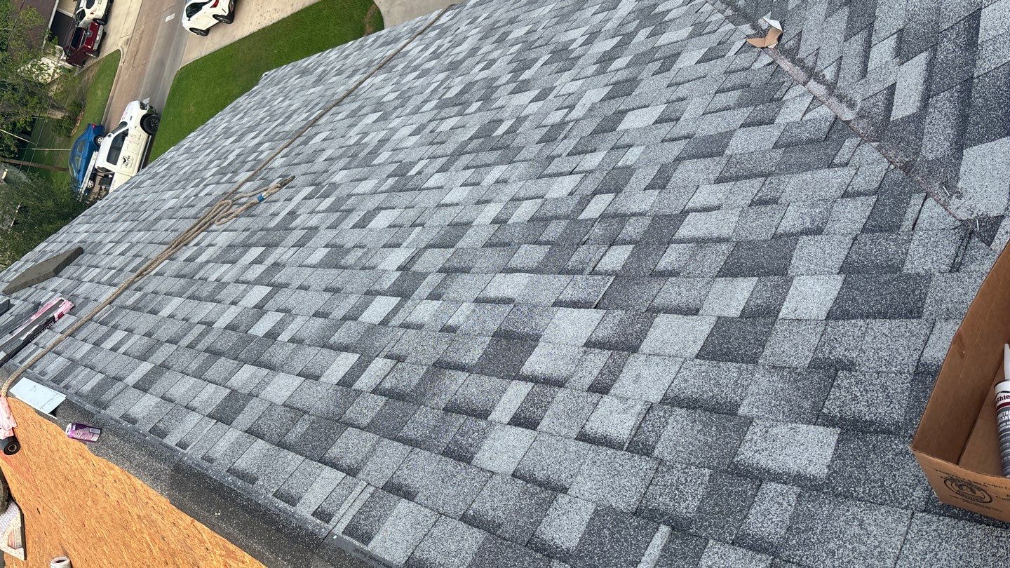 Residential Roofing Installation using Owen's Corning Duration (Lifetime) Shingles by Roof Repair Company