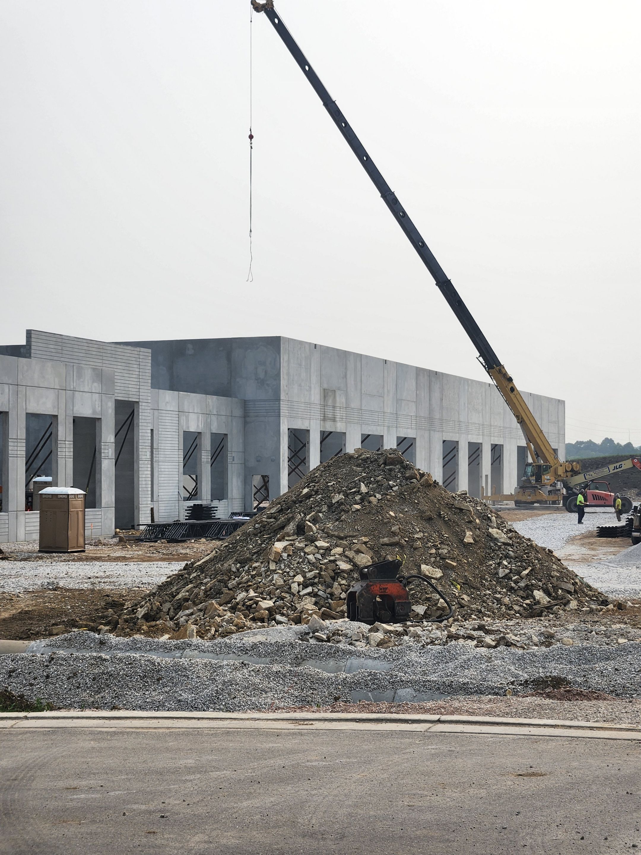 New Construction Precast - Warehouse, Office & Line Striping by Blair Commercial Painting, LLC