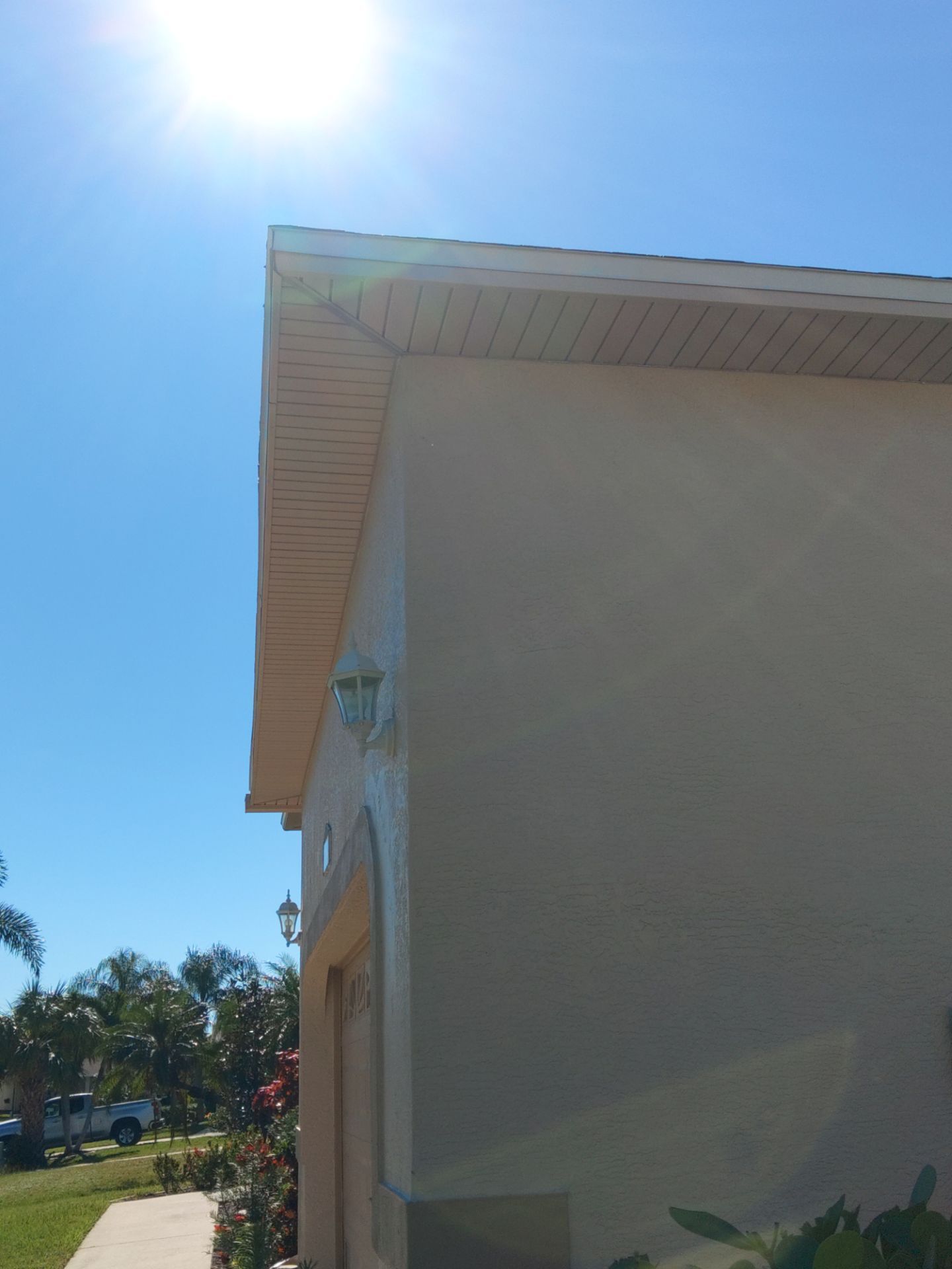 Cameo New Gutters and Soffit Installation FL by Gutter Professors